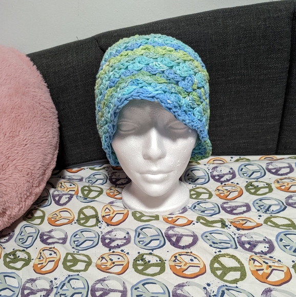 handmade Accessories - Crochet bucket style hat